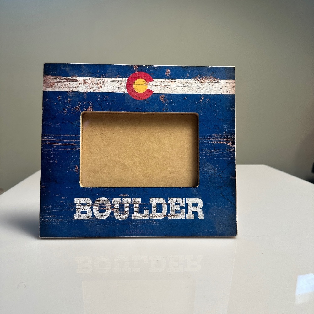 NWOT - Boulder, Colorado Picture Frame
